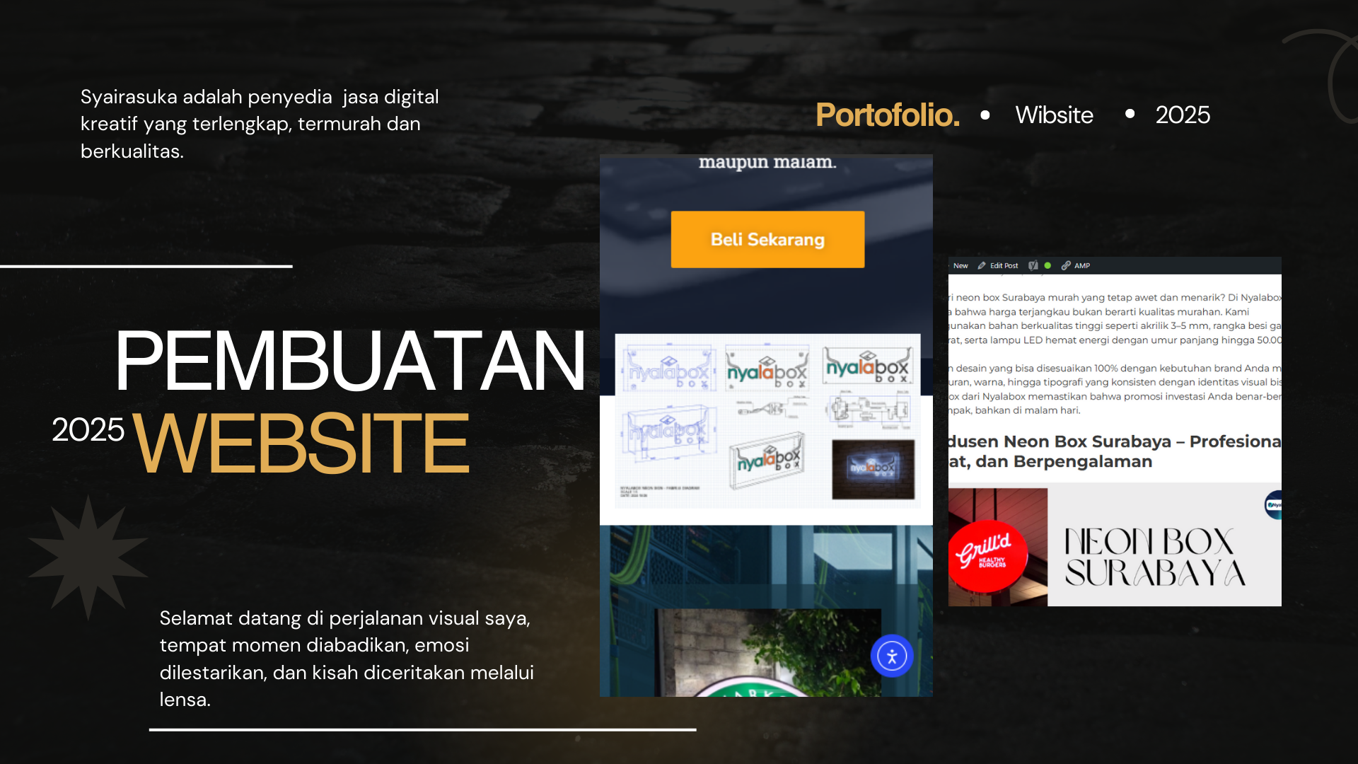 Black and Gold Typography Photography Online Portfolio (3)