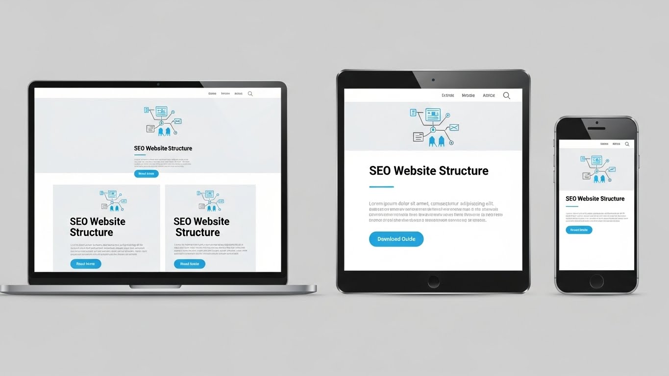 Website sederhana tapi SEO dengan susunan menu dan halaman yang jelas